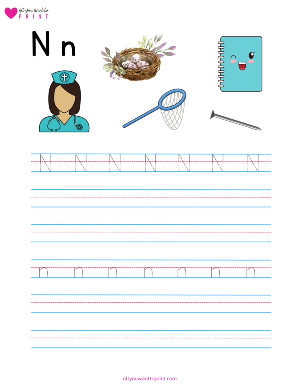 ABC Alphabets Tracing Worksheet with Pictures - All You Want to Print