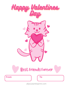 valentines day kids school cards set of 12 free printable pdf download