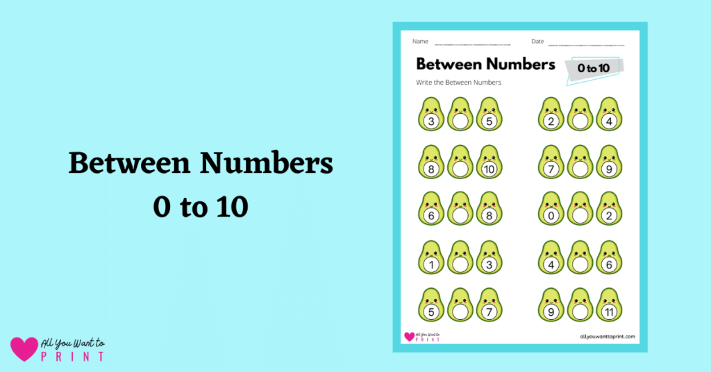 math between numbers worksheet 0 to 10 for first grade elementary kids free pdf