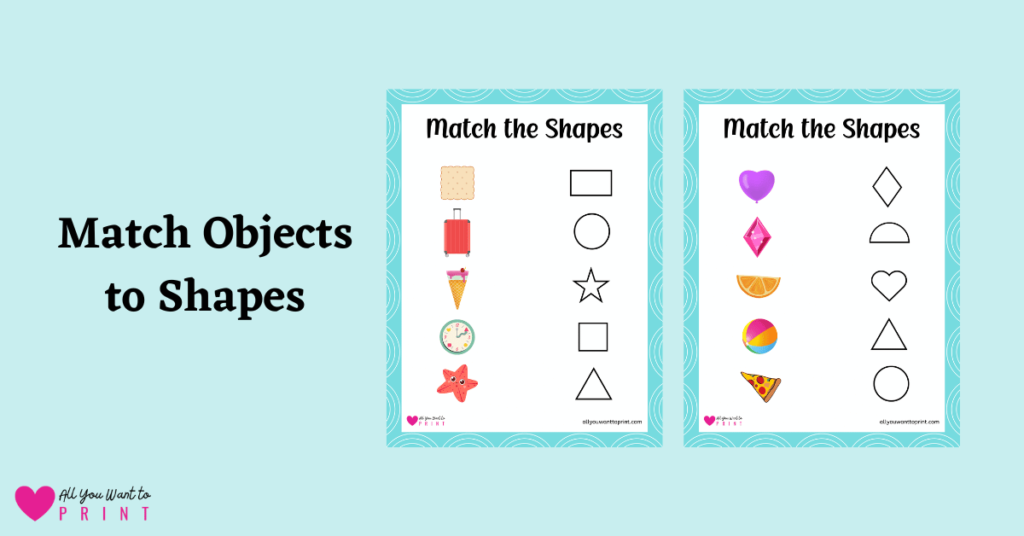 printable shapes worksheet for preschool kids toddlers kindergarten kids